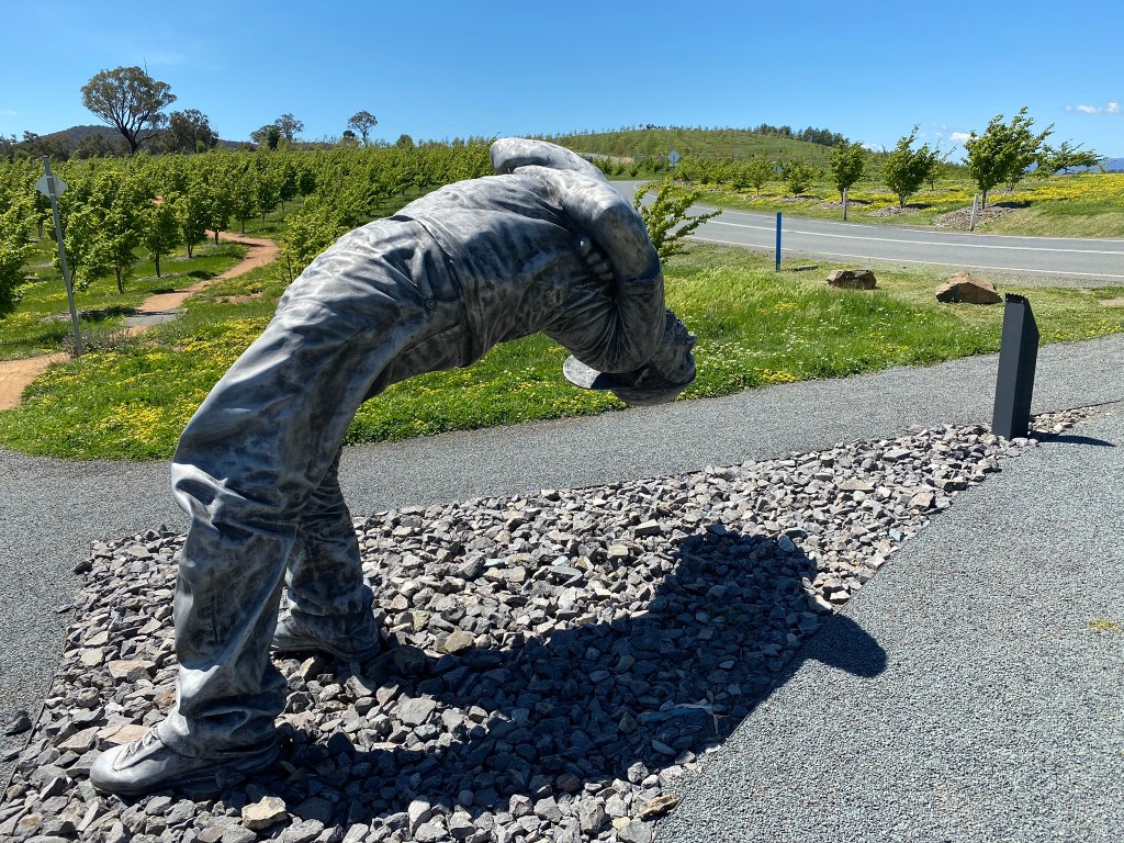 Floppy man.  Properly known as "A backwards attitude"